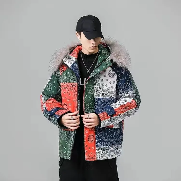 

2022 Hip Hop Jacket Parka Japanese Streetwear Men Windbreaker Harajuku Winter Padded Jacket Mens Women Quilted Coat Warm Outwear