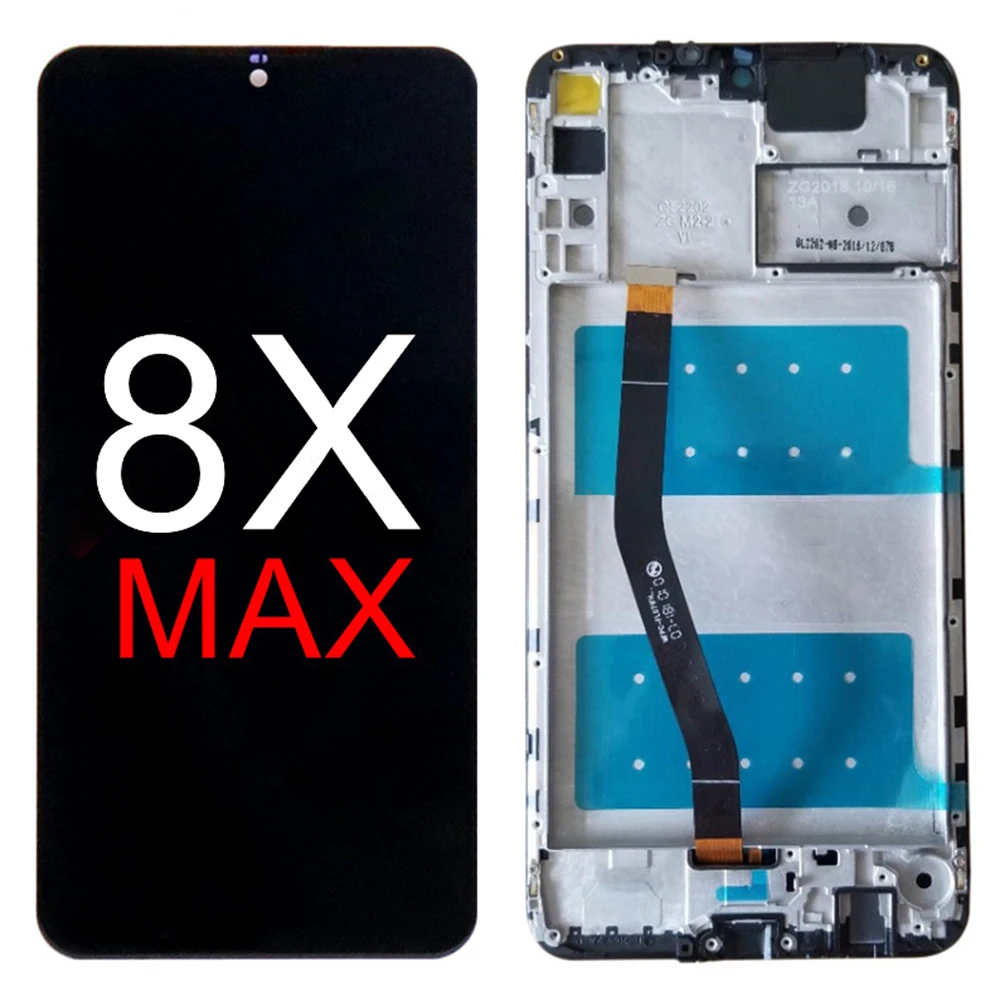 Для 5 5-дюймового Huawei Honor 8X Max ARE-AL00 ARE-L22HN ARE-AL10 ЖК-дисплей с сенсорным экраном и