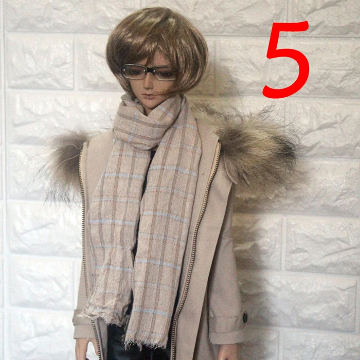 Scarf 5 1/4 1/3 масштаб BJD шарф для куклы или квадратный шарф для BJD/SD аксессуары SSDF ID72 EID, в комплект не входят кукла, обувь, парик и одежда A0829 - Цвет: Scarf 5