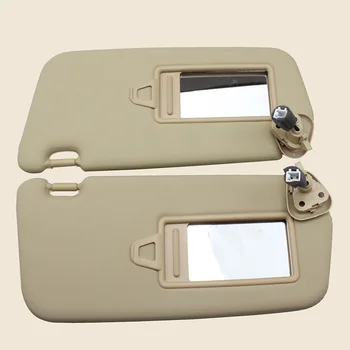 

Car Styling Beige Sun Visor With Makeup Mirror Sunshade assembly 85210-1E361XU 85210-1E360XU for Hyundai Accent 2006-2010