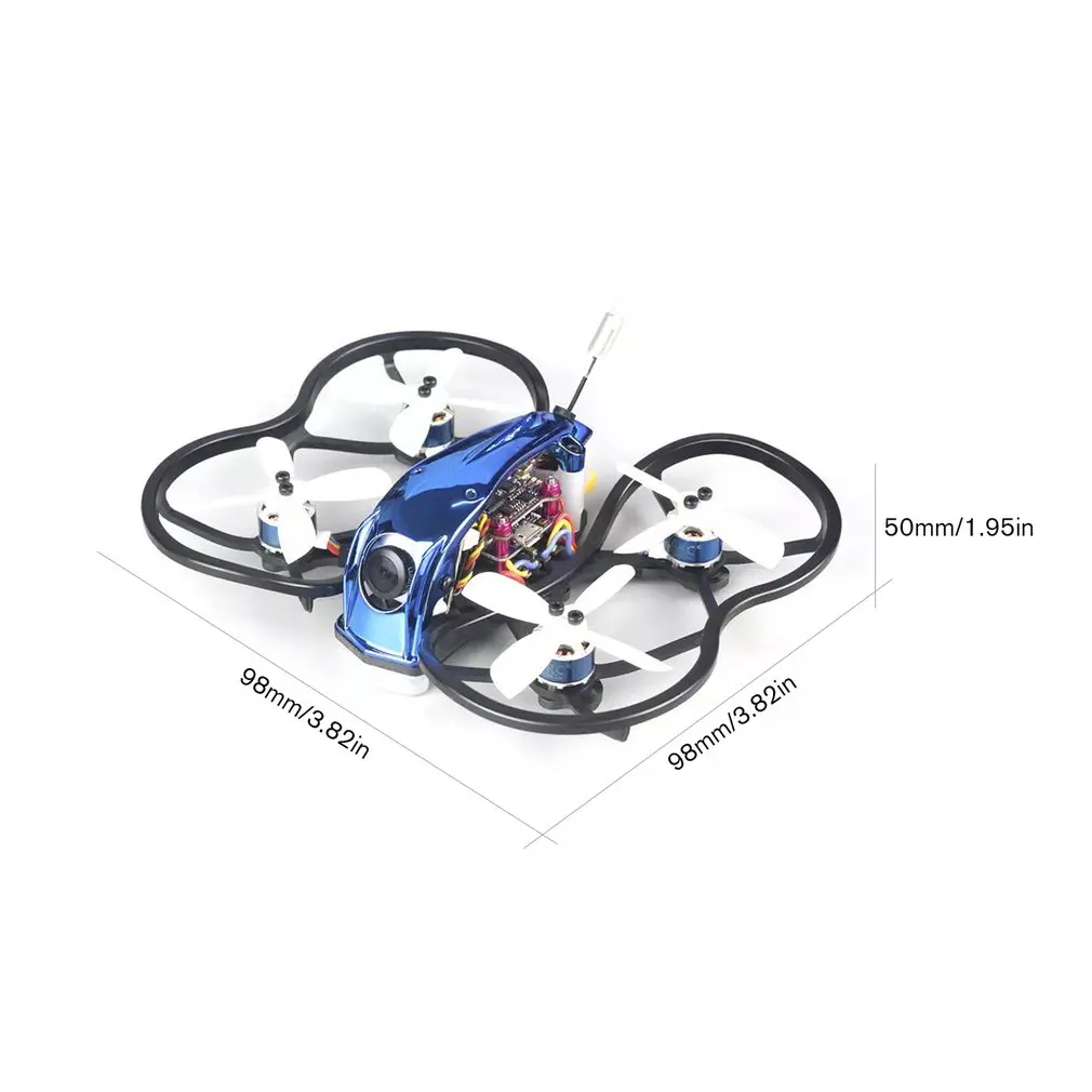 LDARC 90GTI-FPV 98 мм 3S 2 дюйма Whoop FPV гоночный Дрон PNP F4 OSD 20A бесщеточный ESC 200mW VTX 1200TVL Cam