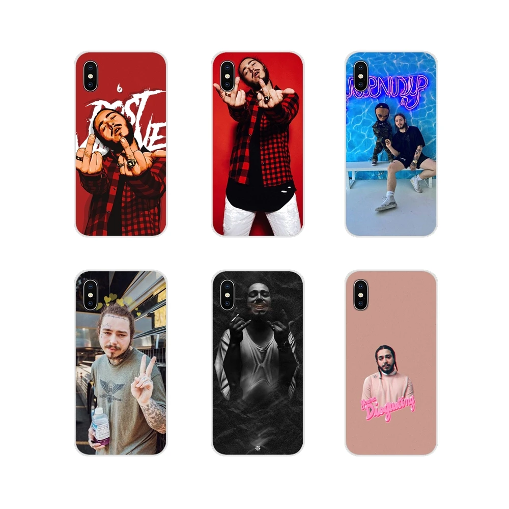 Для htc один U11 U12 X9 M7 M8 A9 M9 M10 E9 Plus Desire 630 530 626 628 816 820 830 прозрачный мешок TPU чехол Post Malone