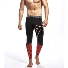 Новые весенние мужские эластичные спортивные штаны, быстросохнущие Мужские штаны для бега, бега, спортзала, фитнеса, йоги, обтягивающие спортивные штаны