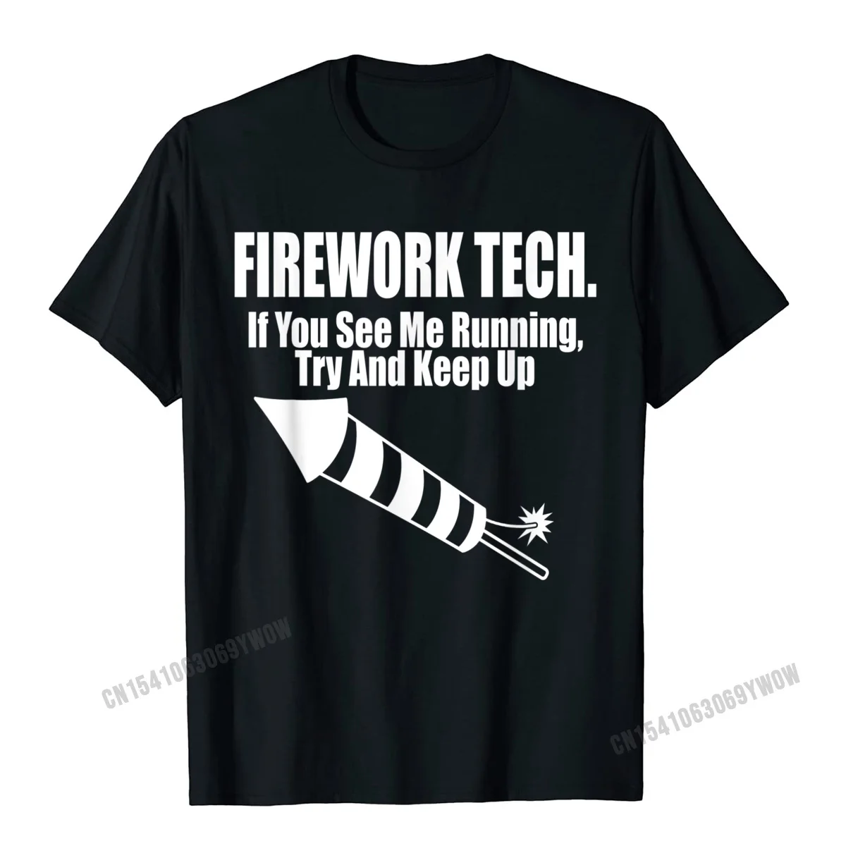 cosie Tees Slim Fit Crew Neck Comics Short Sleeve Pure Cotton Men T Shirts Normal Tshirts Top Quality Firework Tech Funny Gifts For Firework Technician T-Shirt__847 black