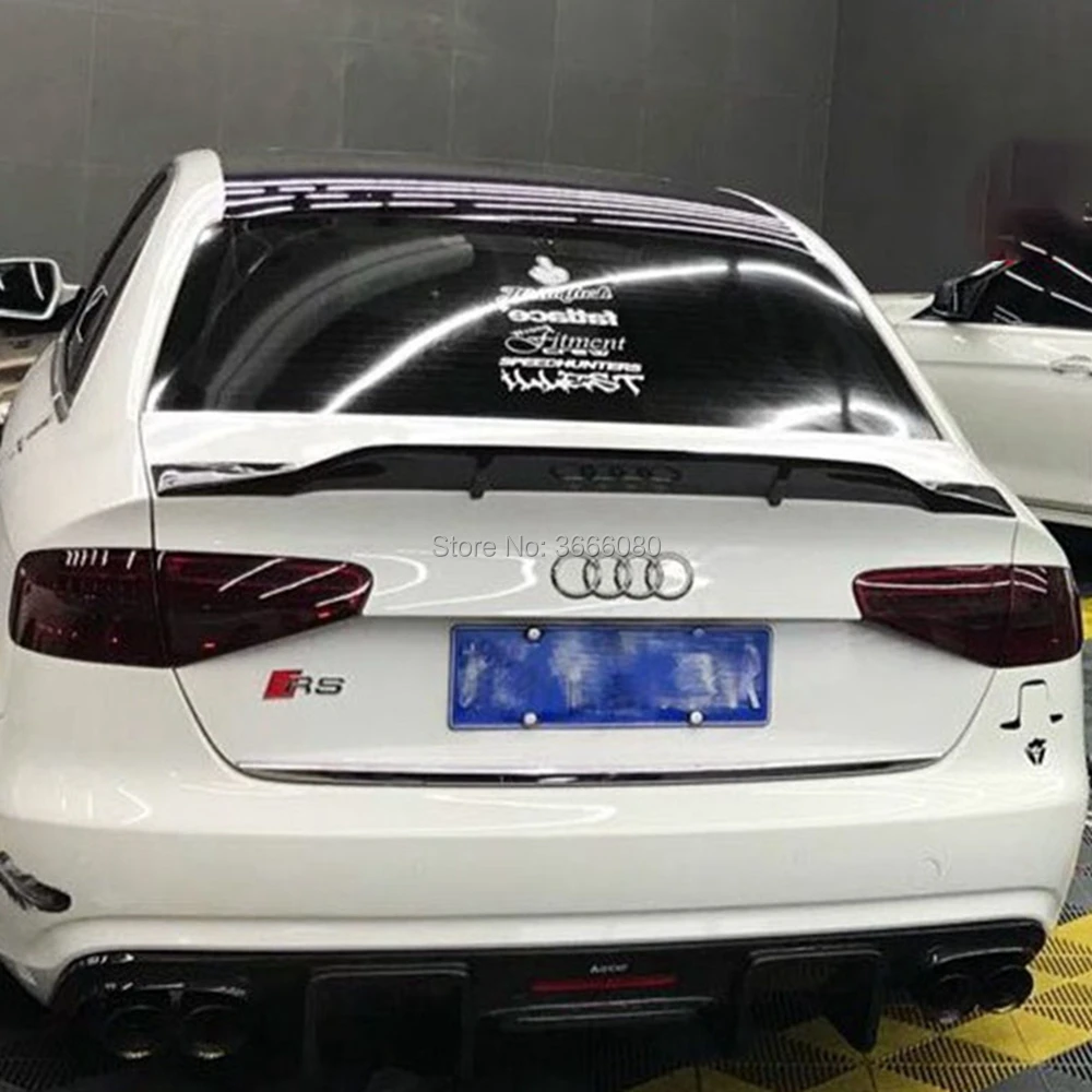 Для Audi A5 4 дверный и 2 купе 2009 2016 высококачественный задний спойлер из углеродного