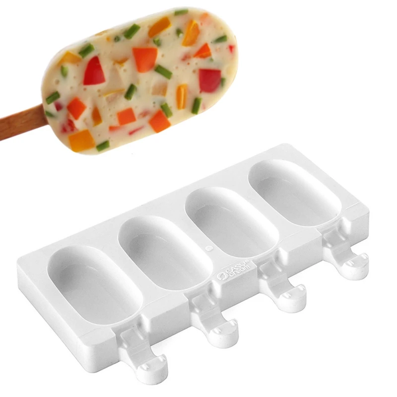 

DIY ice cream baking 2018 4 Cream Mould supplies mold for summer grid new French Ice mini mould style kitchen