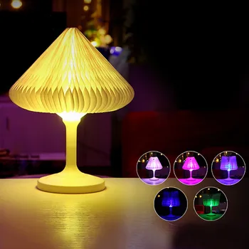 

DIY Changeable Creative USB Charging LED Folding Table Lamp Light Reading Lamp home decoration night light accessories светлый