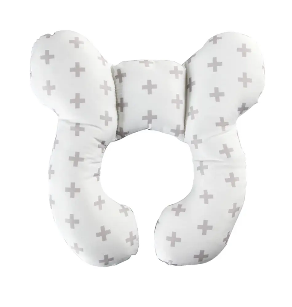 Newborn Neck Pillow Infant Head and Neck Support Pillow for Car Seat Travel Baby Cushion Soft U-shaped Children Car Headrest bed covers