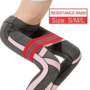 

Yoga Pull Strap Belt Polyester Latex Elastic Latin Dance Stretching Band Loop Yoga Pilates GYM Fitness Exercise Resistance Bands