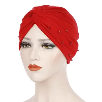 

Women Muslim Hijab turban Inner Hijab Caps Ladies Islamic twist Headband Turbans Headwrap Hairband Women turban femme musulman