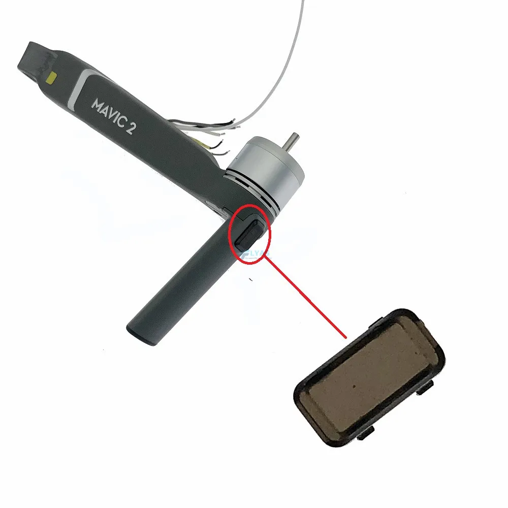 Drone Spare Parts Genuine Motor Arm LED Light Cover For DJI Mavic 2 Pro Zoom Lamp Case Spare Part For Replacement