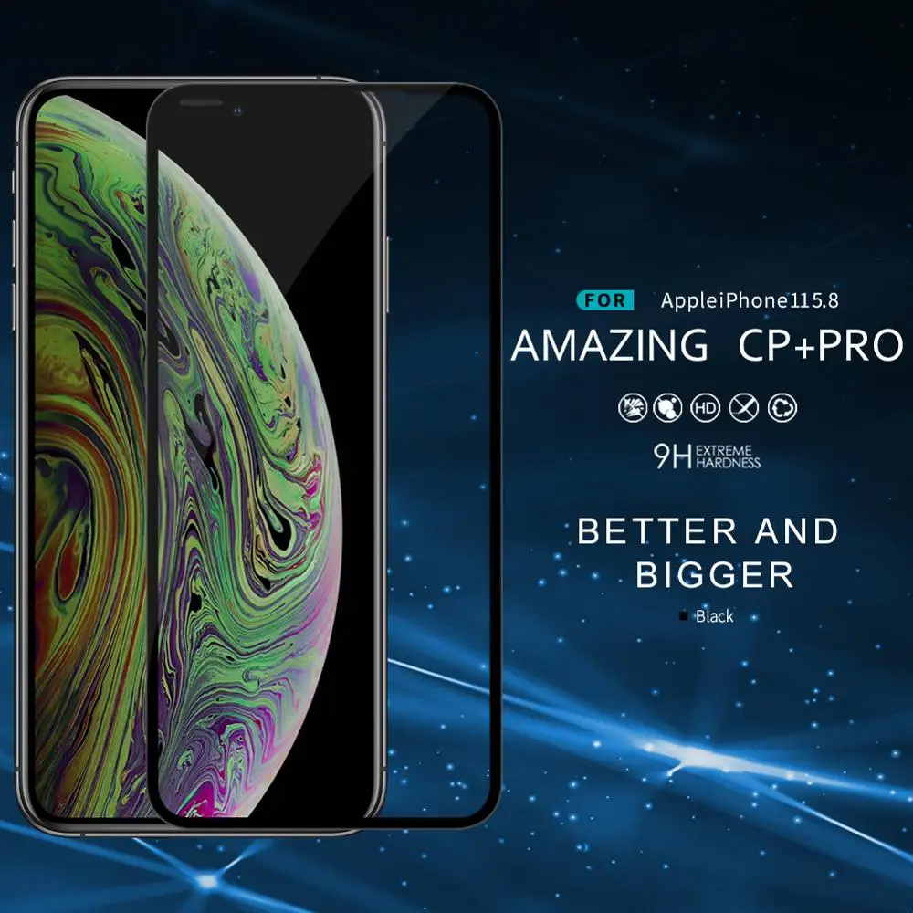 10 шт./партия оптовая продажа NILLKIN Amazing CP + PRO защита экрана из закаленного стекла