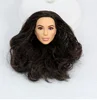 Black Gold Hair Rare Doll Head Thick Hair Good Makeup 1/6 Doll Head Toys Part Quality DIY Toy Princess Doll Accessories ► Photo 3/6