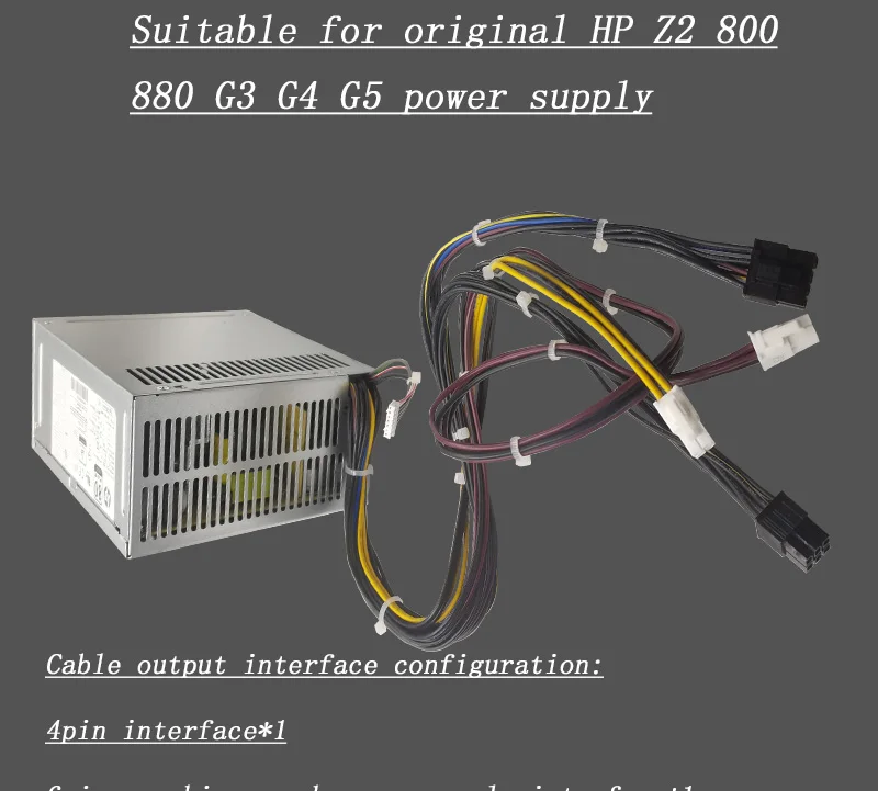 Alimentatore HP 550W PCK026 L75200-004 Per Workstation Z2, Z1, 800, 880 G4/G5/G6 – Nuovo US