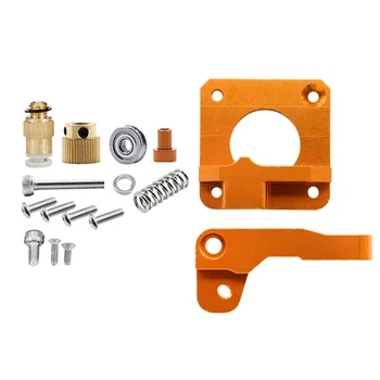 

15Pcs/Set 3D Printer Extruder Cr10 Extruder Remote Extruded Metal Block Oxidized Sandblasting Fittings Right