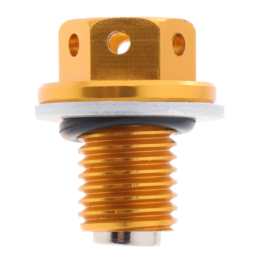 Metal Magnetic Oil Drain Plug Bolt Nut Screw M12 for ATV Motorcycle