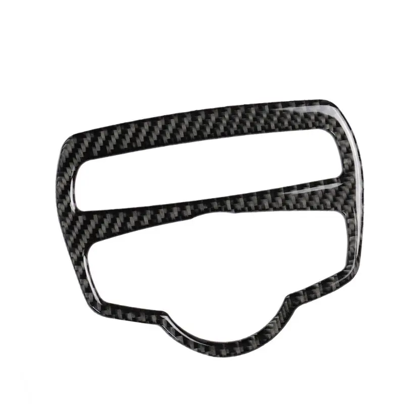 

Carbon Fiber Headlight Switch Frame Cover Trim Car Styling Decal Sticker