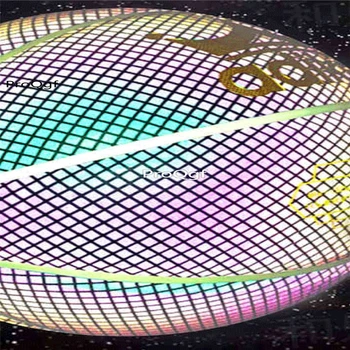 

ProQgf 1Pcs A Set Standard Size 7 night shine adult Basketball Ball usanshade