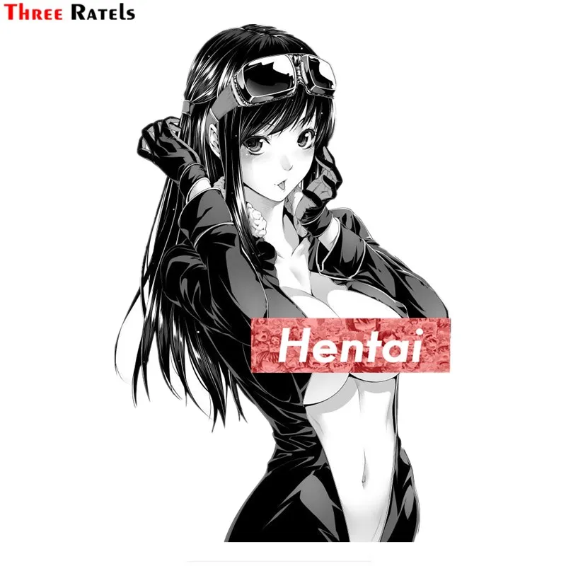 Three Ratels FC866 HENTAI waifu аниме девушка автомобиль украшение наклейка Блокнот