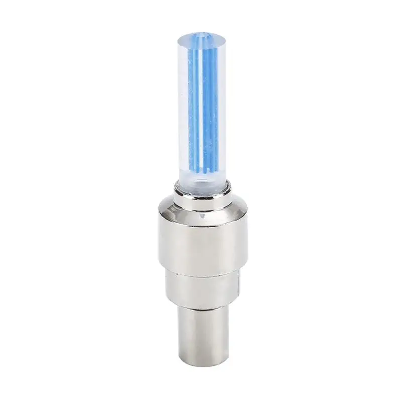 4 Colors Bike Light Mountain Road Cycling Spoke LED Lamp Tyre Tire Valve Caps Wheel Spokes LED Bicycle Lights TSLM2 - Цвет: Blue