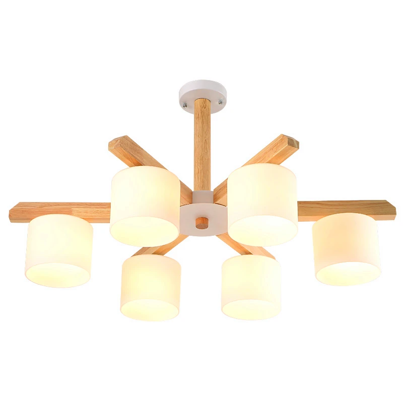 

Nordic Wood LED Pendant Lights Lampadario Lampshades Bar pendant lamps Wood Kitchen Lighting Hanging Lamps Dining Room luminaria