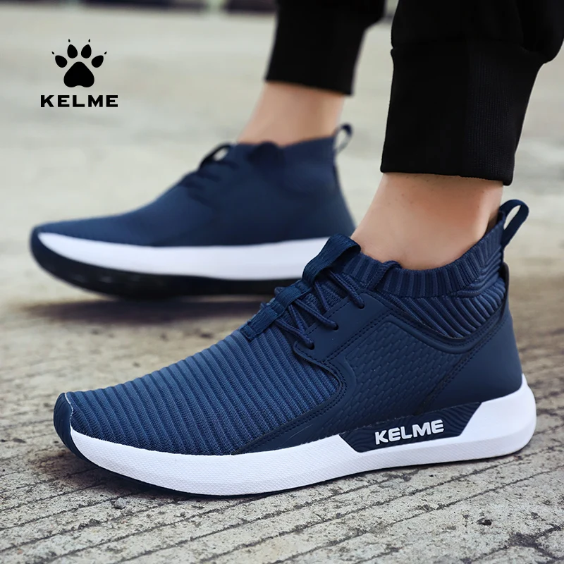 Мужские кроссовки KELME для бега спортивная обувь повседневные дышащие уличный