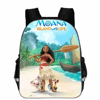 

Moana Anime Movie Backpacks for Teenager Boys Cartoon Backpack Children Science Fiction Backpacks Mochila Book Bag