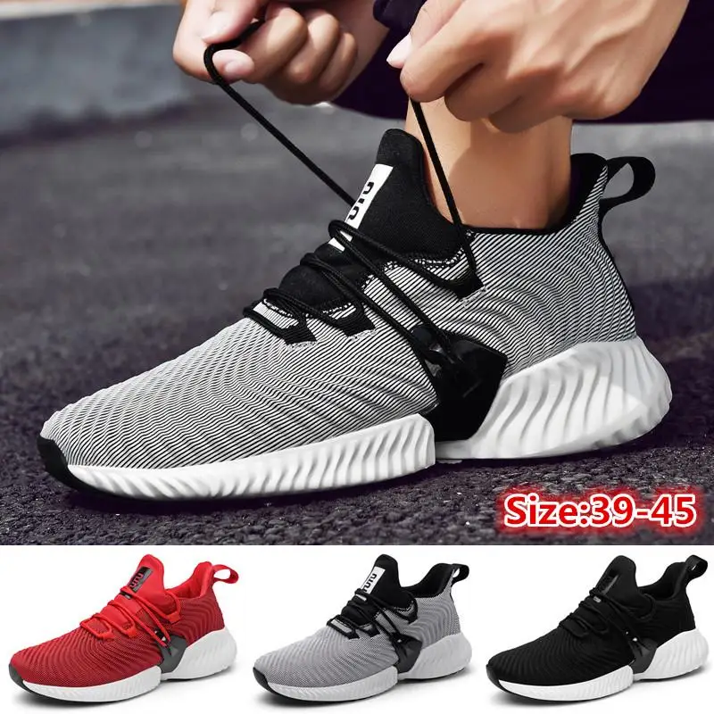 

Fashion Men's Light Mesh Sports Shoes Breathable Outdoor Leisure Non-slip Running Shoes Men Sneakers