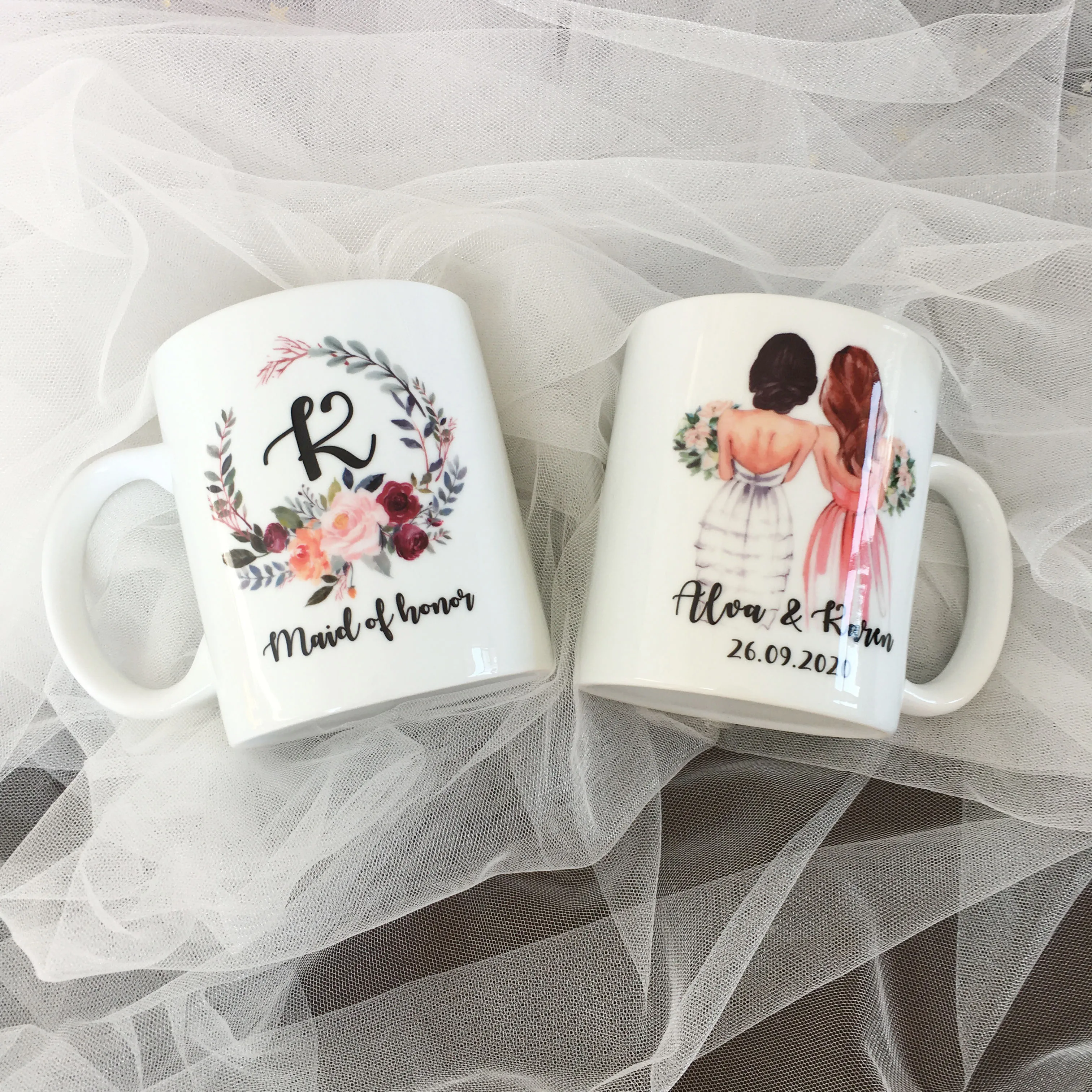 Personalized Mug Initial with Name Cup Custom Coffee Mugs Bachelorette  Party Team Groomsman Cups Wedding Birthday Gifts for Men - AliExpress