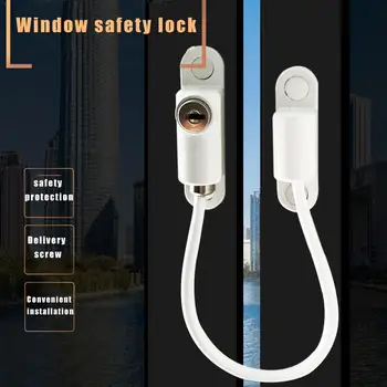 

1 PC/Set Window Locks Children Protection Lock Stainless Child Lock Window Infant Security Steel Baby Limiter Safety Window