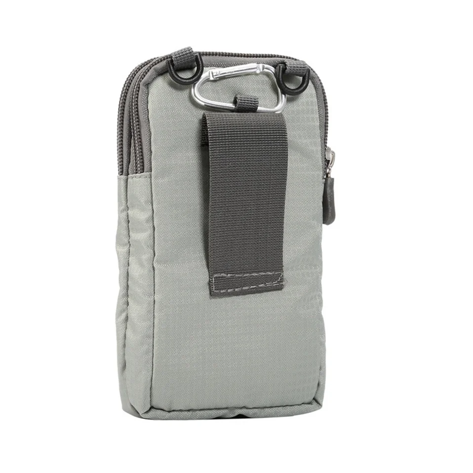 Universal Small Crossbody Cell Phone Bag Zipper Waterproof Nylon Shoulder Pocket Messenget Cross Body Earphone Bag Case Wallets  (27)