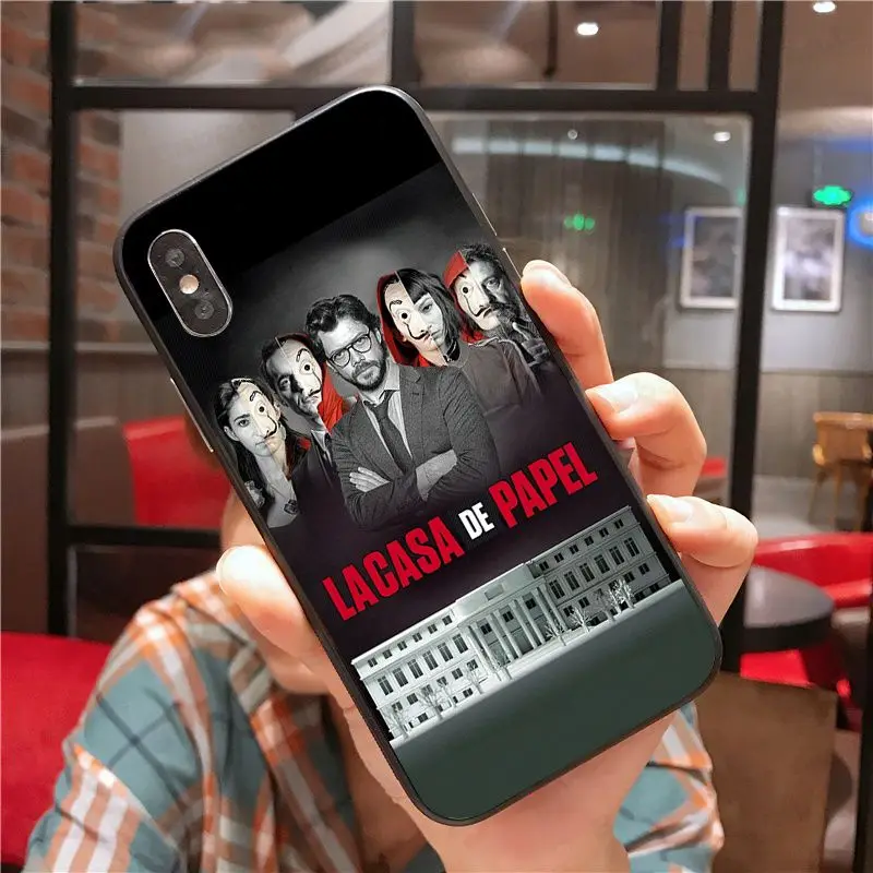 Чехол для iphone 11, серия tv Money Heist House Of paper, аксессуары для телефонов, чехол для iphone 8, 7, 6S Plus, 5S, SE, XR, X, XS MAX, чехол