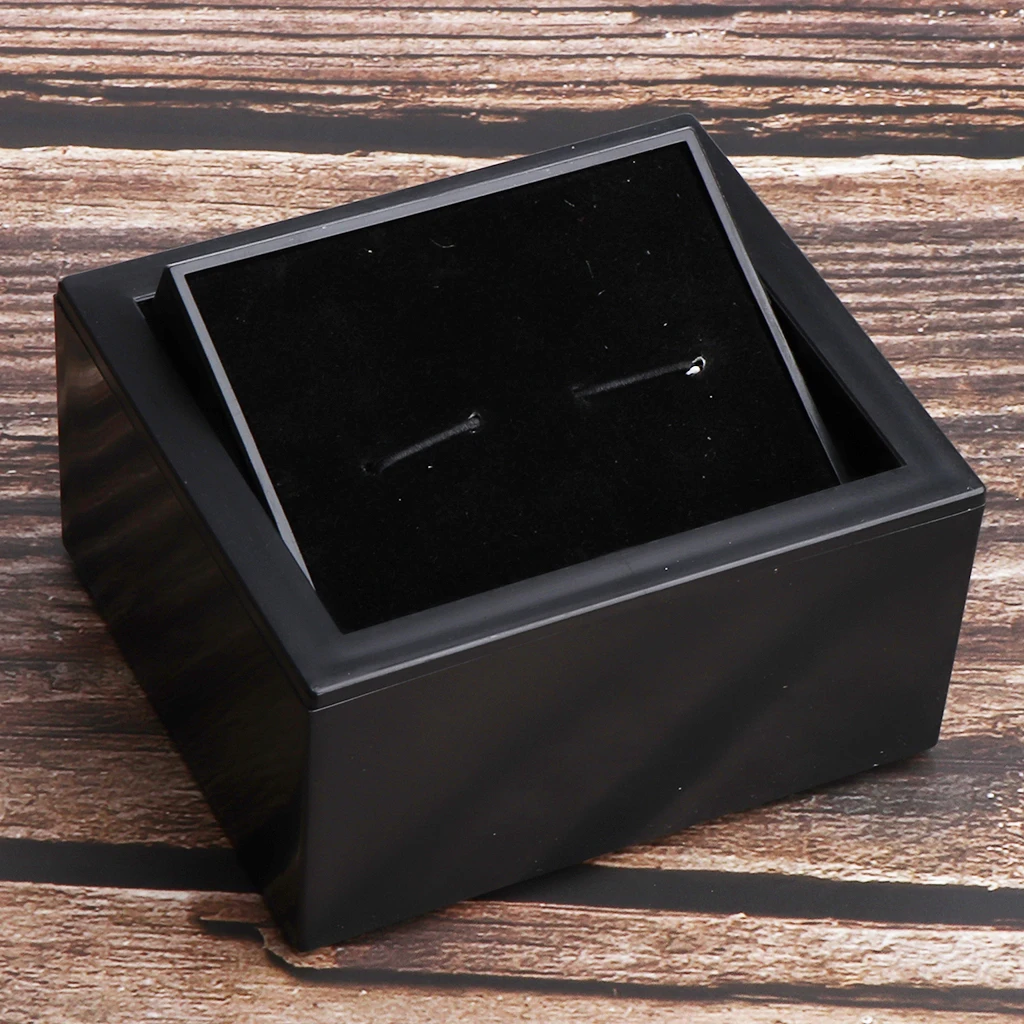 

Swivel Support Box For Twins - Cufflinks Storage Case Box Holder