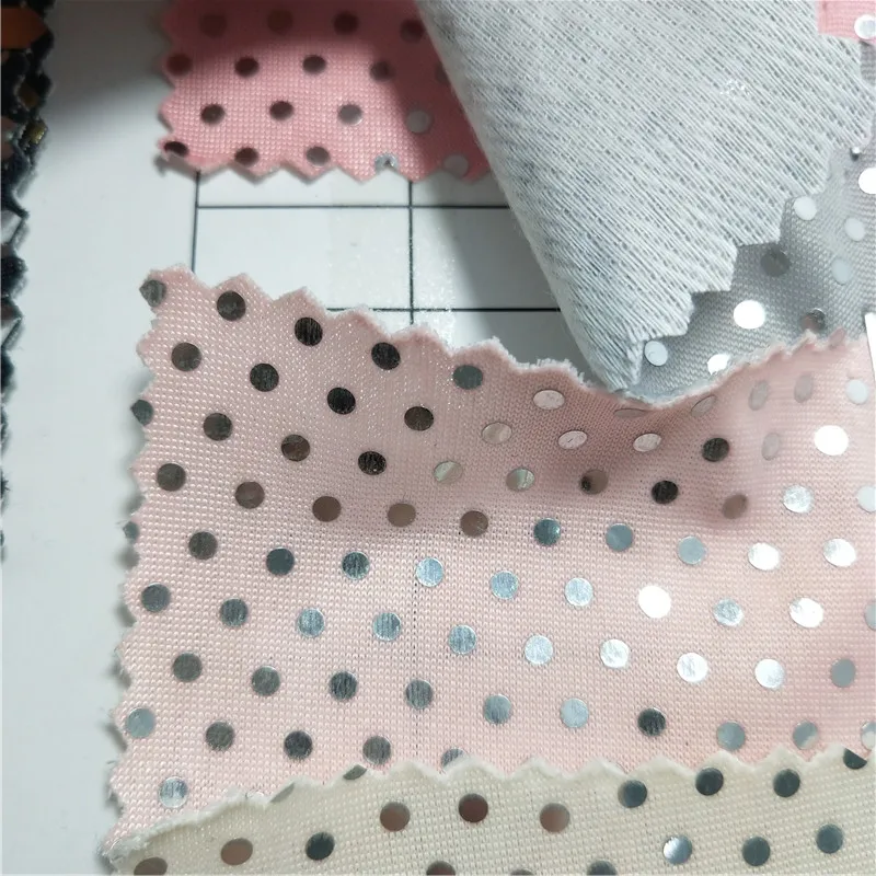 91x134 см Радужная ткань в горошек 0,5 мм для бантов DIY аксессуары P1366