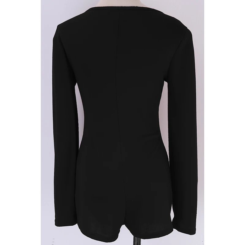 Сексуальный боди комбинезон облегающий бандажный женский тонкий короткий