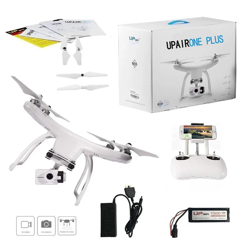 Up Air Upair One Plus APP управление Wi-Fi FPV с камерой 12 МП 2,7 K HD 2-Axel Gimbal RC Квадрокоптер RTF Advance Интеллектуальная батарея