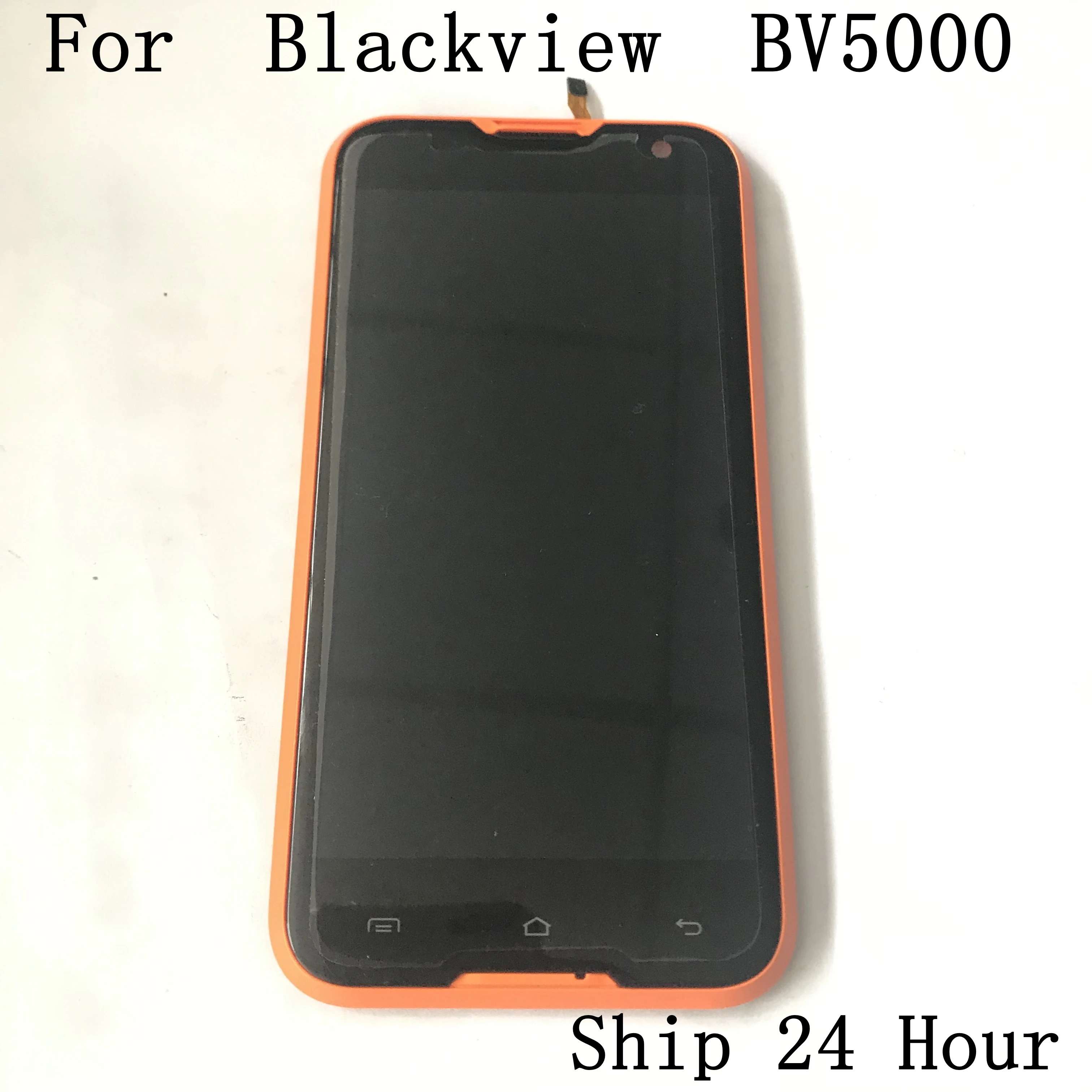 Blackview BV5000 б/у ЖК экран + сенсорный рамка динамик приемника для BV5000|Экраны