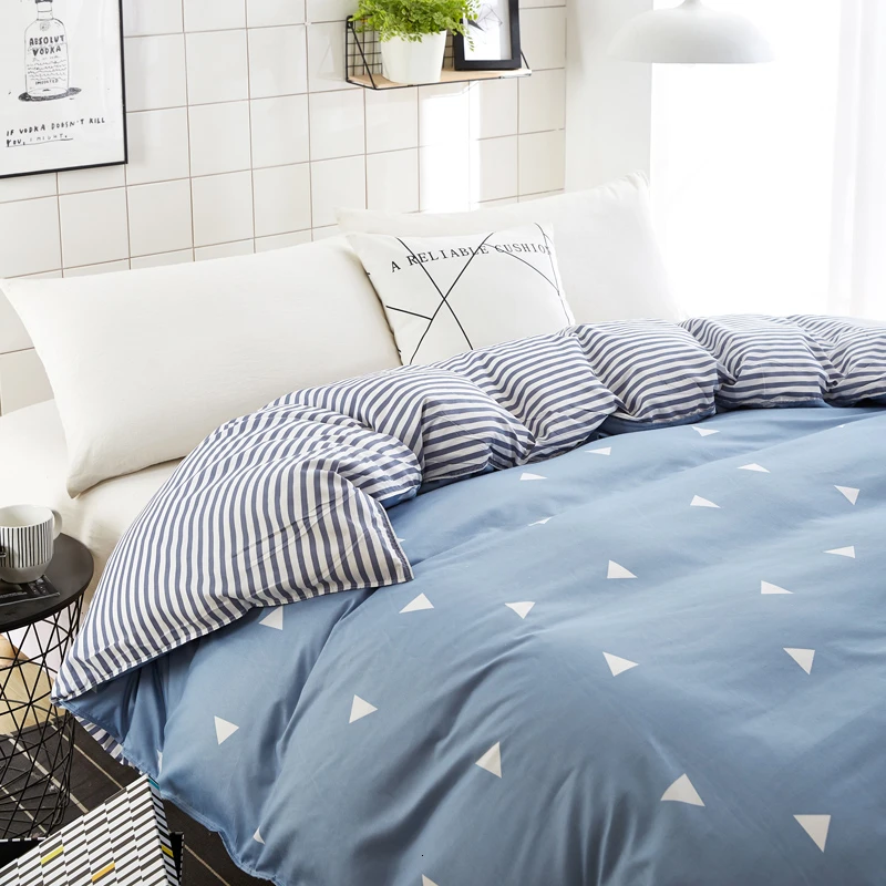 1 шт цветочный узор домашнее постельное белье пододеяльник двухсторонний AB версия мягкое удобное одеяло покрывало домашний текстиль