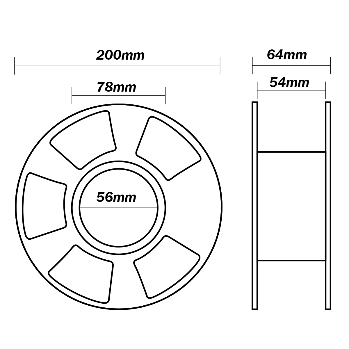 Enotepad PETG/PLA/SILK 3D Printer Filament 1.75mm 1KG 2.2lbs Spool 3D Printing Materials for 3D Printers And 3D printing pen