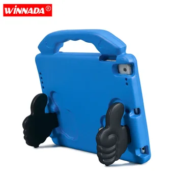 

For ipad 2018 case hand-held Shock Proof EVA full body cover Handle stand case for kids for iPad air 2 pro 9.7 2017 case