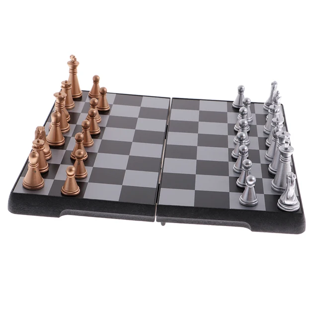 Jogo de xadrez medieval de xadrez 32 pces com jogo de tabuleiro de alta  qualidade chessboardmagnetic - AliExpress