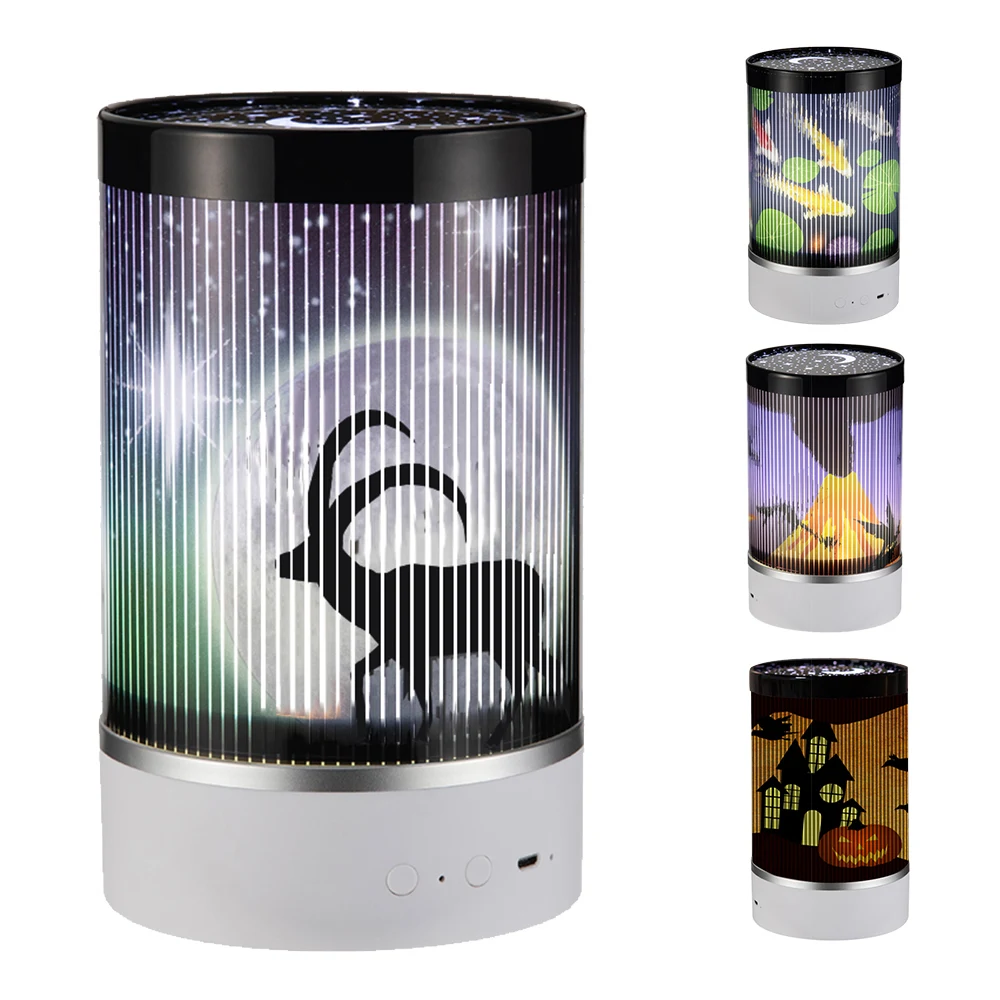 

Dozzlor 1 PC LED Animated Project Night Light Lamp Decoration For Baby Kids Sleeping