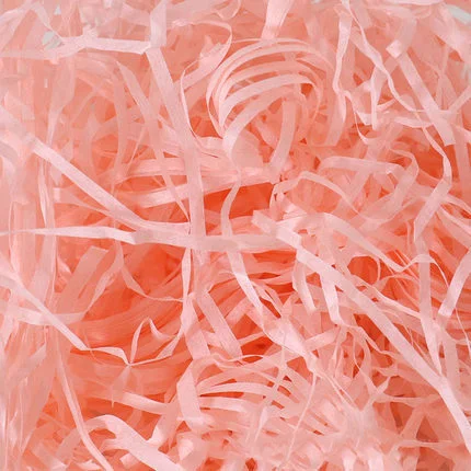 20/50g Paper Raffia Candy Boxes DIY Gift Filling Box Filler Material Colorful Shredded Crinkle Wedding Marriage Party Decoration P