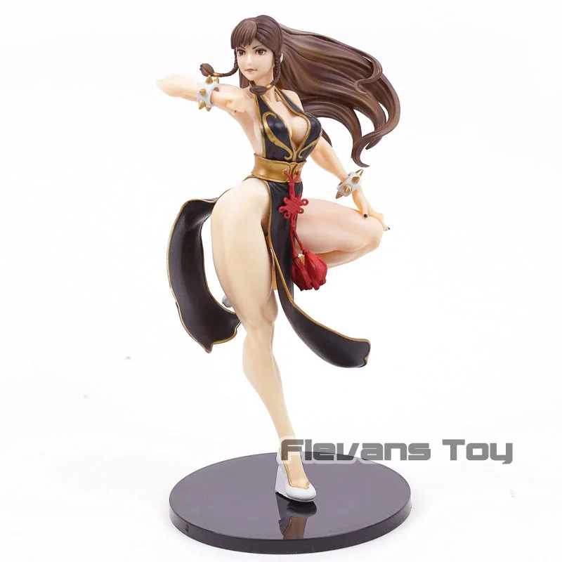 Chun Li no box Фигурка Сейлор Мун Chun Li/Cammy Alpha ПВХ фигурка Коллекционная модель игрушки - Цвет: Chun Li no box