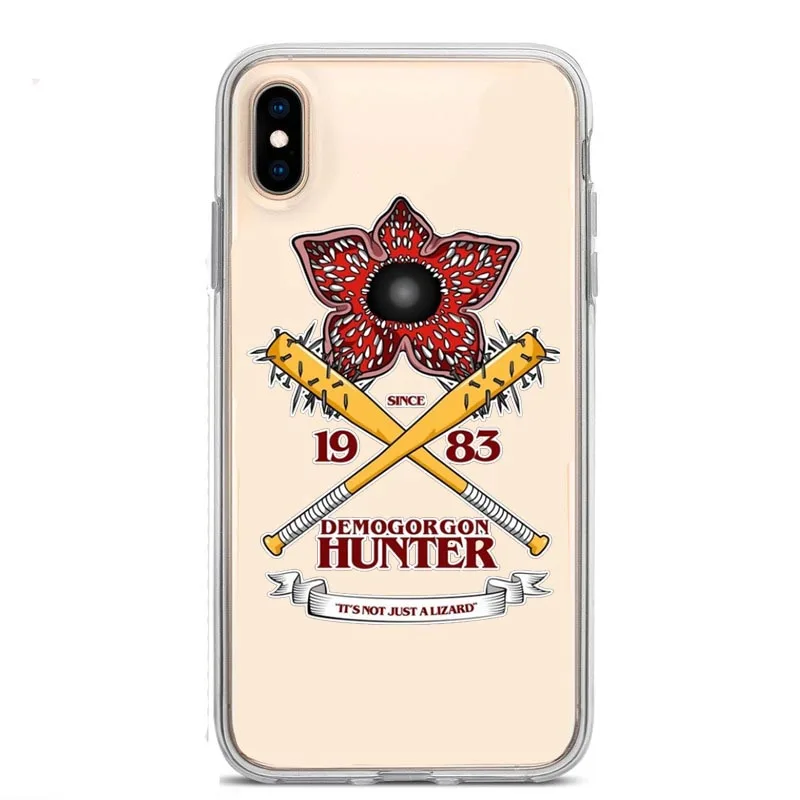 Stranger things Сезон 3 Мягкий Силиконовый ТПУ чехол для телефона чехол для iPhone 8 7 6 6S Plus X XS MAX 5 5S SE XR Американский ТВ Coque Capa - Цвет: TPU