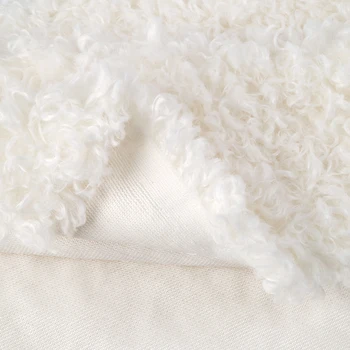 

David accessories 50*160CM Plush Faux Sheep Fur Fabric DIY Handbag Long Velvet Fabric Handmade Sewing Materials,c8665