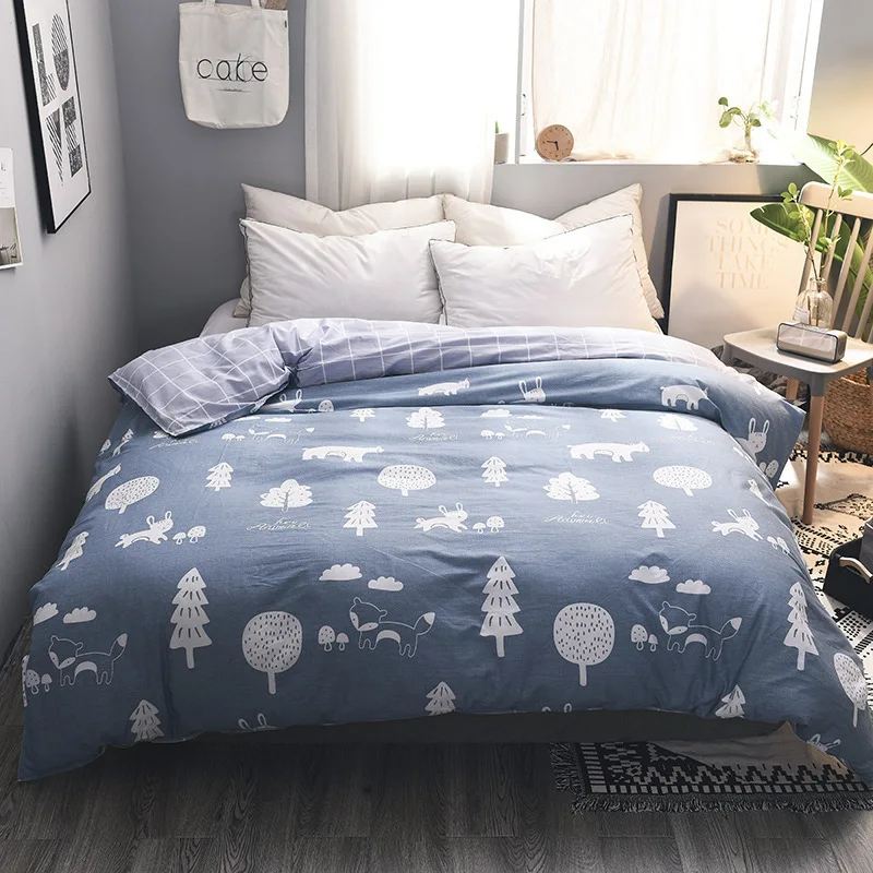 Пододеяльник для одного двуспального размера, двуспальная кровать King size, чистое хлопковое стеганное одеяло для девочек, прекрасные подарки для детей, студентов - Цвет: lafite Rothschild