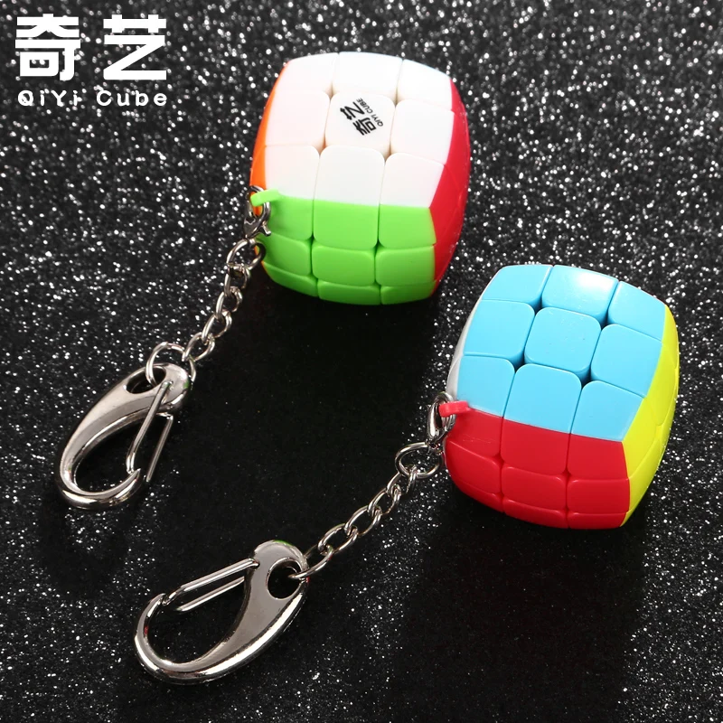Qiyi мини куб 3x3x3 магнитные магические кубики головоломка Mofangge для начинающих