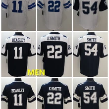 А+++ Качественная мужская футболка для взрослых jaylon Smith 54 Emmitt Smith 22 Cole besley 11 Dallas