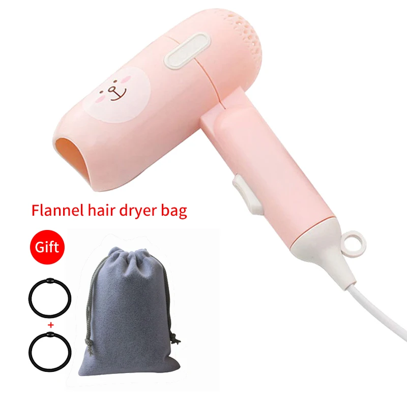 450W Hot Sales Mini Hair Dryer Foldable House Portable Thermostatic Air collecting Traveller Compact Blower Electric Hair Dryer